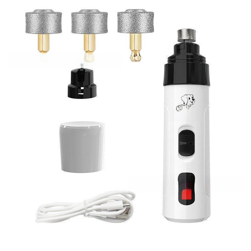 Rechargeable Pet Nail Grinder with LED Light