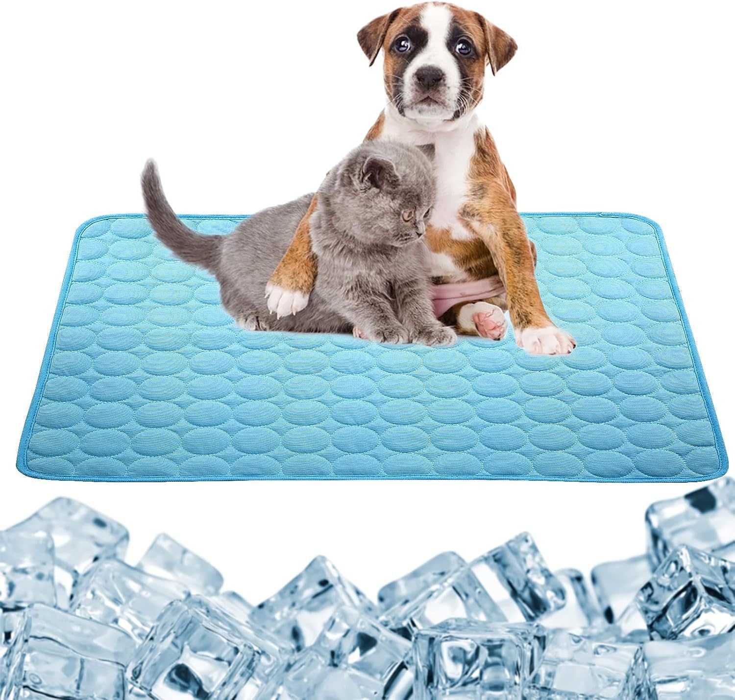 Pet cooling mat floor mat