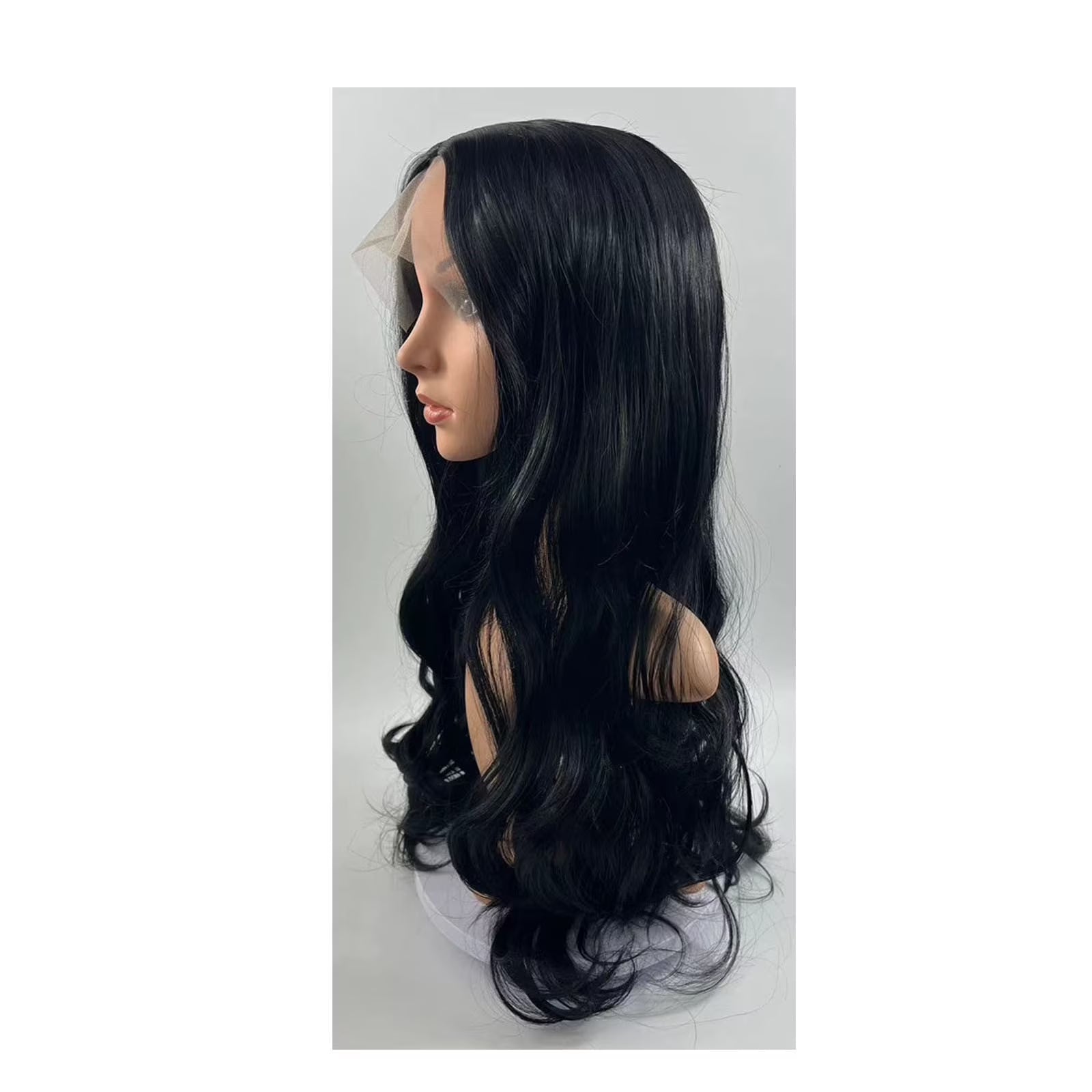 Clearance Womens Wigs under $10 Front Lace Wigs Hair Pre Plucked Wigs Hair Glueless Wigs Human Hair for Black Women Brazilian Wig