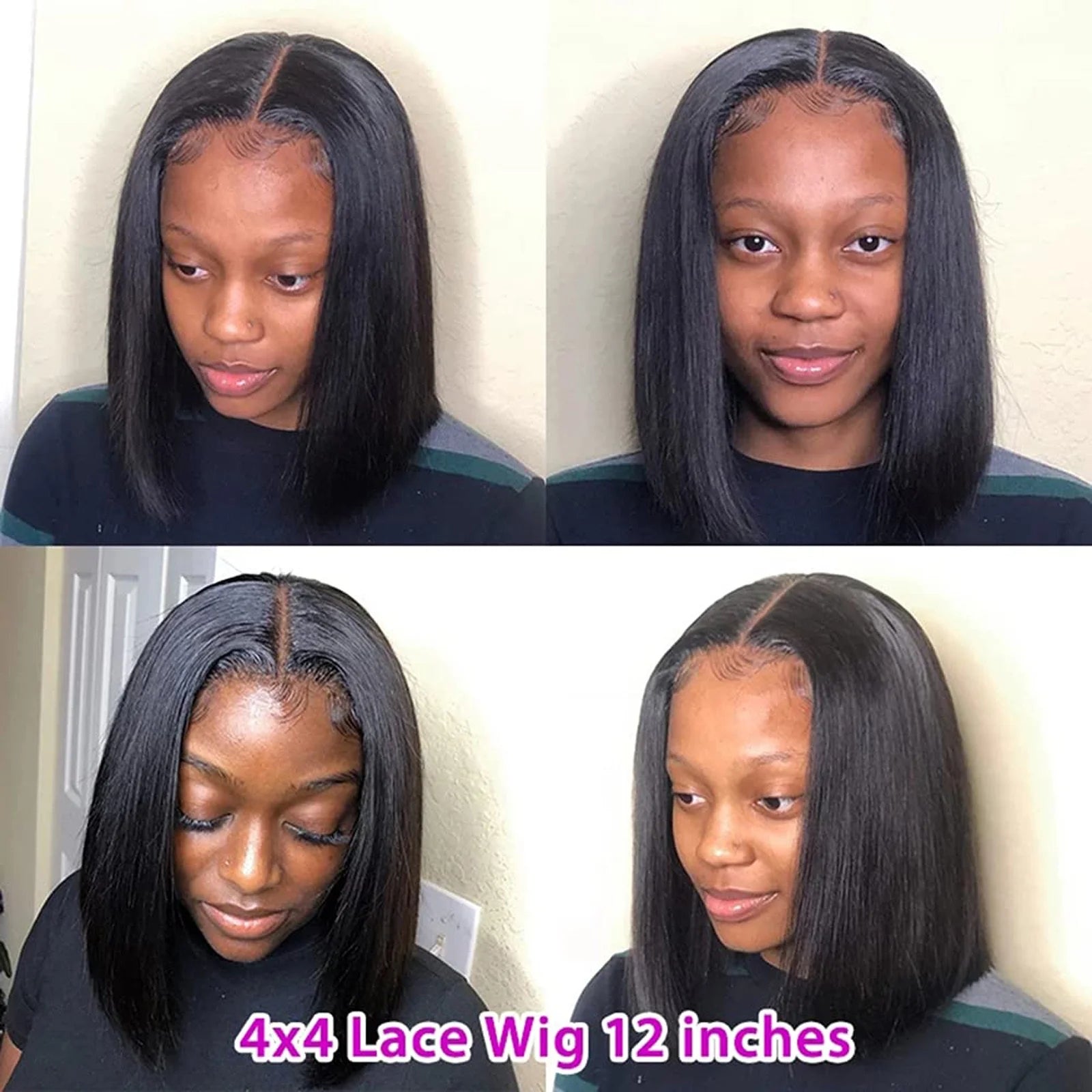 Lace Front Wig Transparent Frontal Glueless HD Human Hair with Baby Pre Plucked Hairline Density Brazilian Wigs for Black Women Hair No More Osier Hair %100 Human Wigs